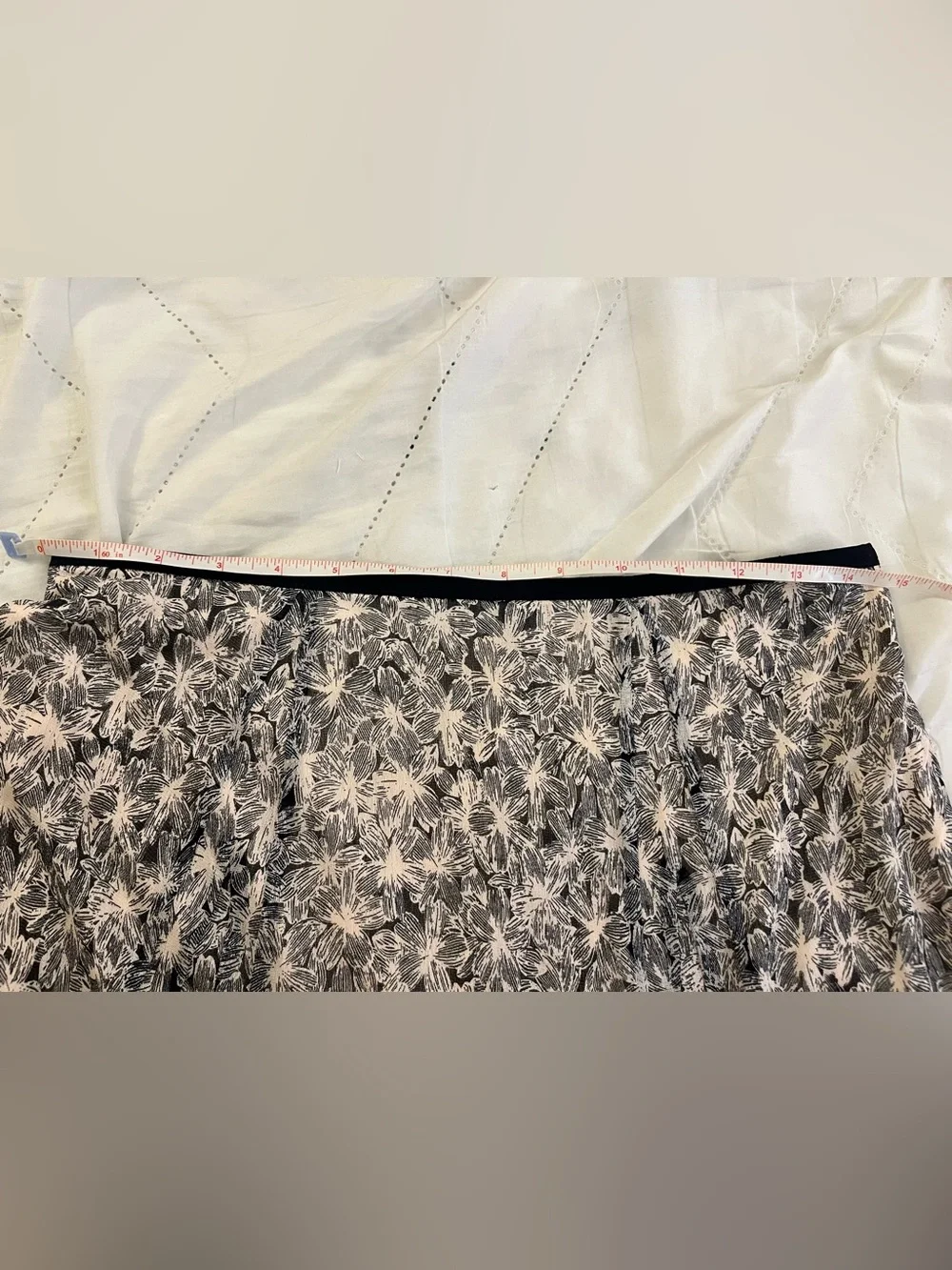 Vintage Sigrid Olson Collection Silk Elegant Floral Midi Skirt Medium